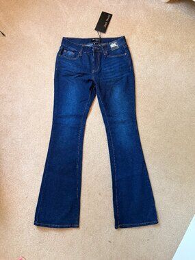 Jack David Jeans size 7 stretch boot cut